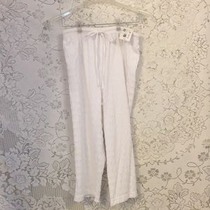 Westbound Beach White Women’s Capris NWT Size Sm